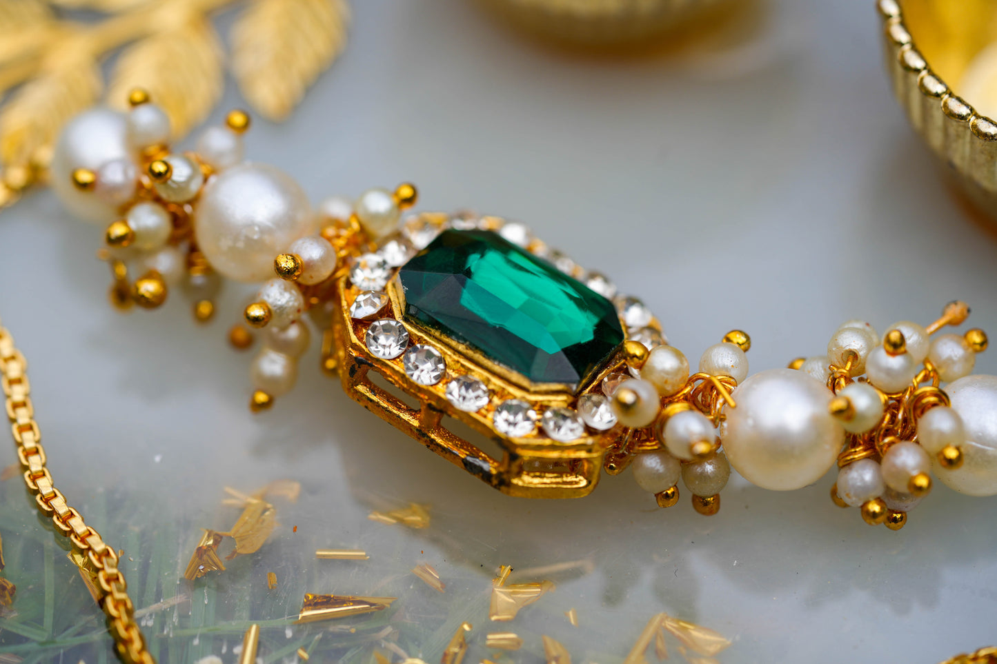 Green Emerald Sister Rakhi